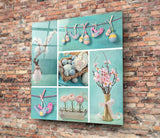 Sweet Baby Glass Wall Art