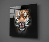 Tiger Glass Wall Art