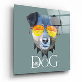 Dog Glass Wall Art