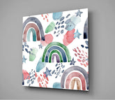 Rainbow Glass Wall Art