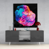 Dance of Colors Glass Wall Art