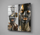 Women's Glass Wall Art