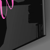 “Change Your World” Glass Wall Art