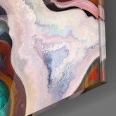 Meditation Glass Wall Art | Insigne Art Design