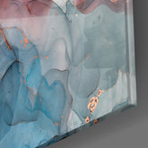 Colored Marble Glass Wall Art | Insigne Art Design