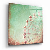 Ferris Wheel Glass Wall Art | Insigne Art Design