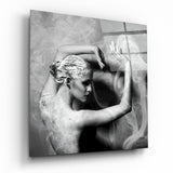 Smoke Dancing Glass Wall Art | Insigne Art Design