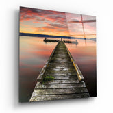 Dock Glass Wall Art | Insigne Art Design