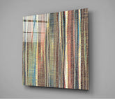 Ethnic Pattern Glass Wall Art | Insigne Art Design