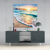 Sunset Glass Wall Art