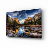 Lake Glass Wall Art.