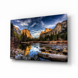 Lake Glass Wall Art.