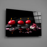 Spa Glass Wall Art.