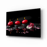 Spa Glass Wall Art.