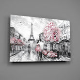 Paris Glass Wall Art.