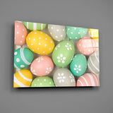 Eggs Glass Wall Art.