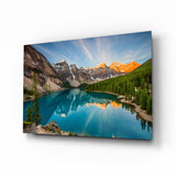 Lake Glass Wall Art.