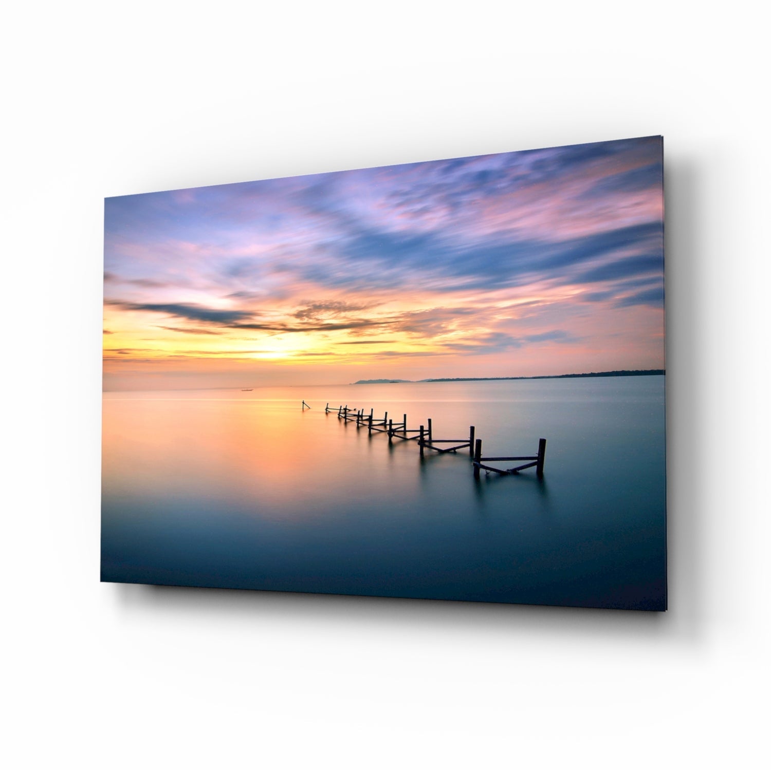 Sunset Glass Wall Art.