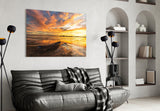 Lake Glass Wall Art.