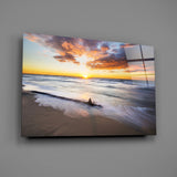 Sunset Glass Wall Art.