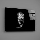 Leopard Glass Wall Art.