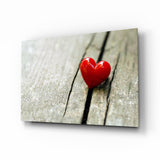 Heart Glass Wall Art.