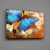 Butterfly Glass Wall Art.