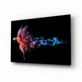 Parrot Glass Wall Art.