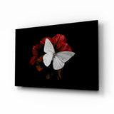 Butterfly Glass Wall Art.
