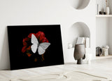 Butterfly Glass Wall Art.