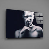 Woman Portrait 9 Glass Wall Arts.