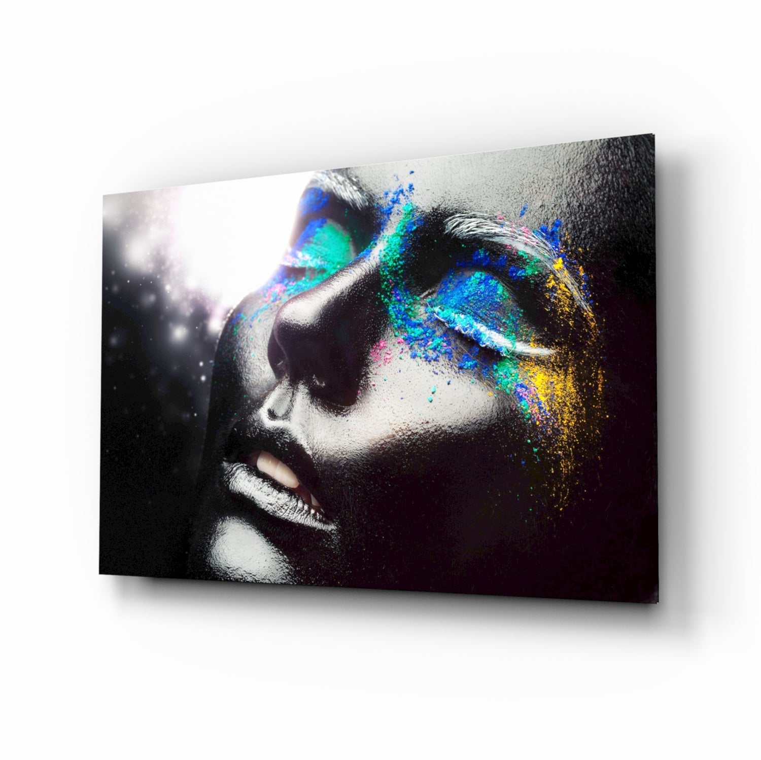 Female Portrait 10 Glass Wall Arts.