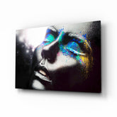 Female Portrait 10 Glass Wall Arts.