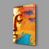 Buddha Portrait Glass Wall Art.
