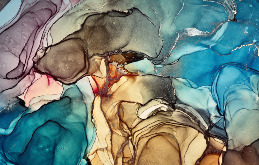 Colored Smoke Glass Wall Art