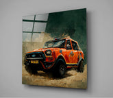 Racer Glass Wall Art || Designer Collection | Insigne Art Design