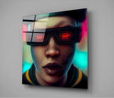 Virtual Life Glass Wall Art || Designer Collection | Insigne Art Design