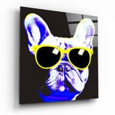 Cool Dog Glass Wall Art || Designers Collection | Insigne Art Design