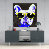 Cool Dog Glass Wall Art || Designers Collection | Insigne Art Design