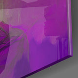 Purple Hat Glass Wall Art || Designer Collection | Insigne Art Design
