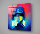 The Guardian Glass Wall Art || Designer Collection | Insigne Art Design