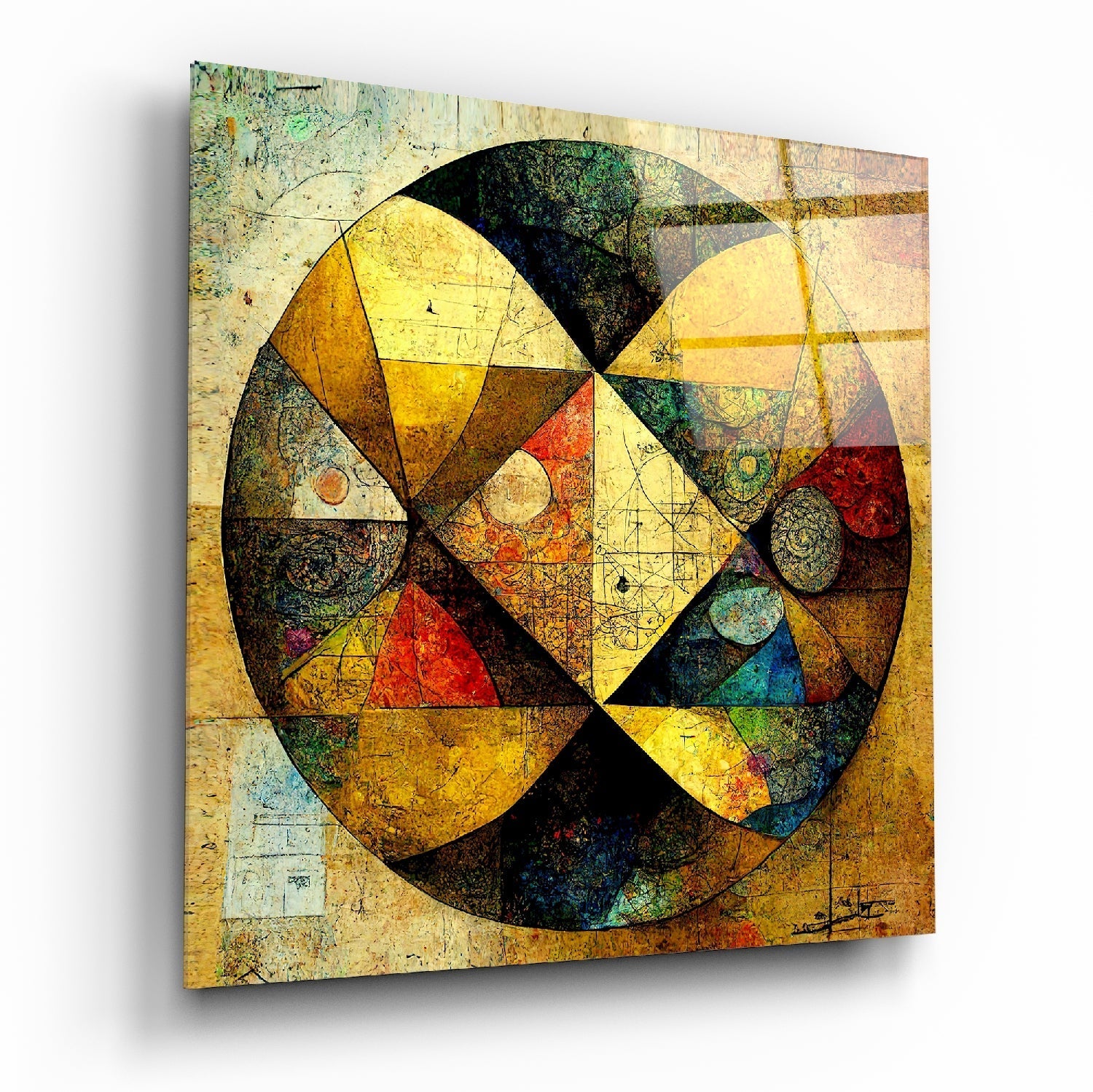 Sphere Glass Wall Art || Designer Collection | Insigne Art Design