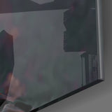 Red Head Glass Wall Art || Designer Collection | Insigne Art Design