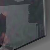 Orange Head Glass Wall Art || Designer Collection | Insigne Art Design