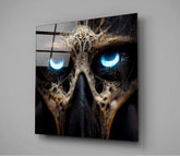 Bravery in The Eyes Glass Wall Art || Designers Collection | Insigne Art Design