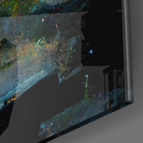 Raining Stars Glass Wall Art || Designer Collection | Insigne Art Design