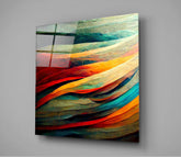 Flow Glass Wall Art || Designers Collection | Insigne Art Design