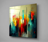 City Silhouette Glass Wall Art || Designers Collection | Insigne Art Design