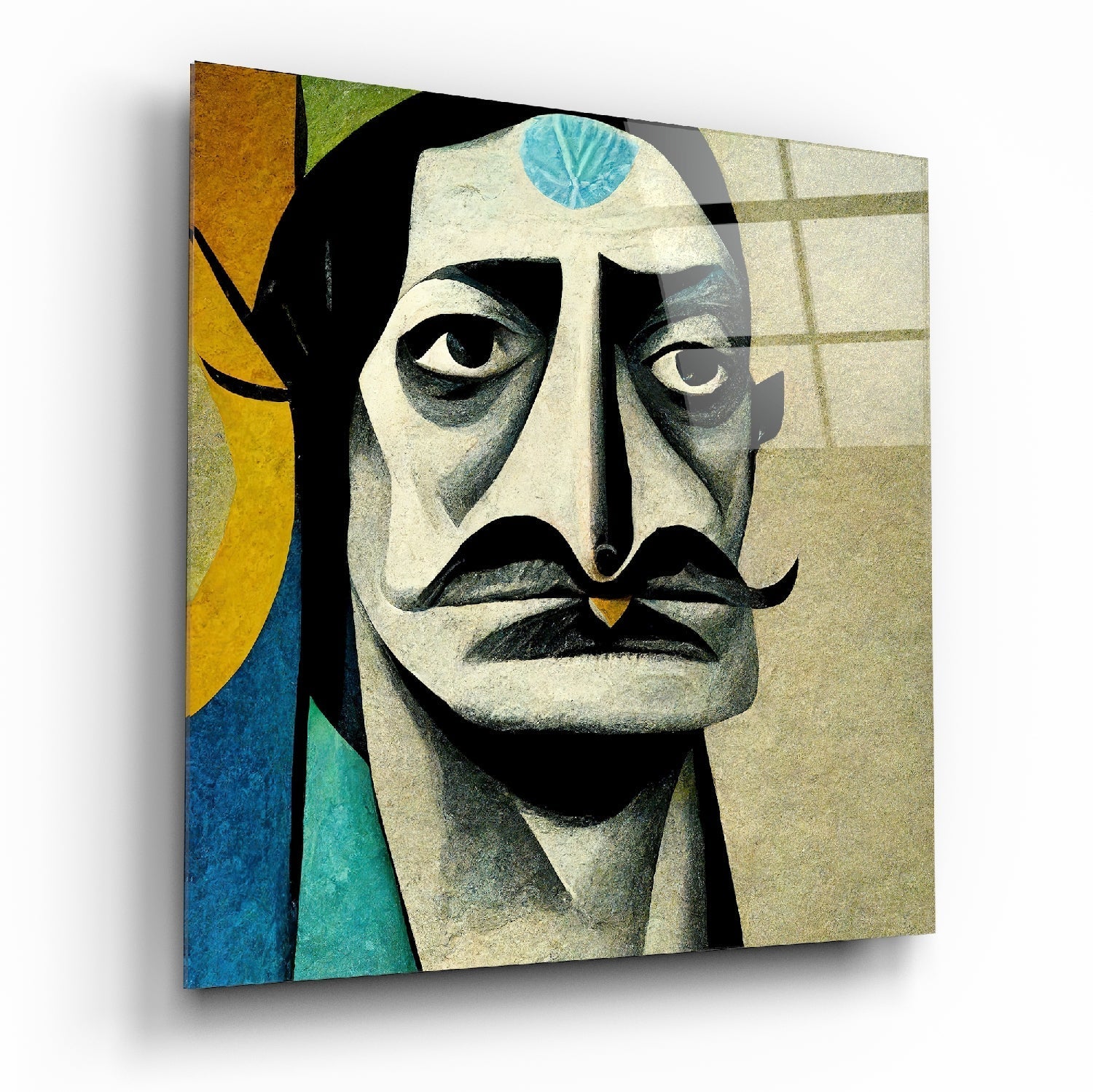 Salvador Glass Wall Art || Designer Collection | Insigne Art Design