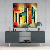 Lost Alphabet Glass Wall Art || Designer Collection | Insigne Art Design